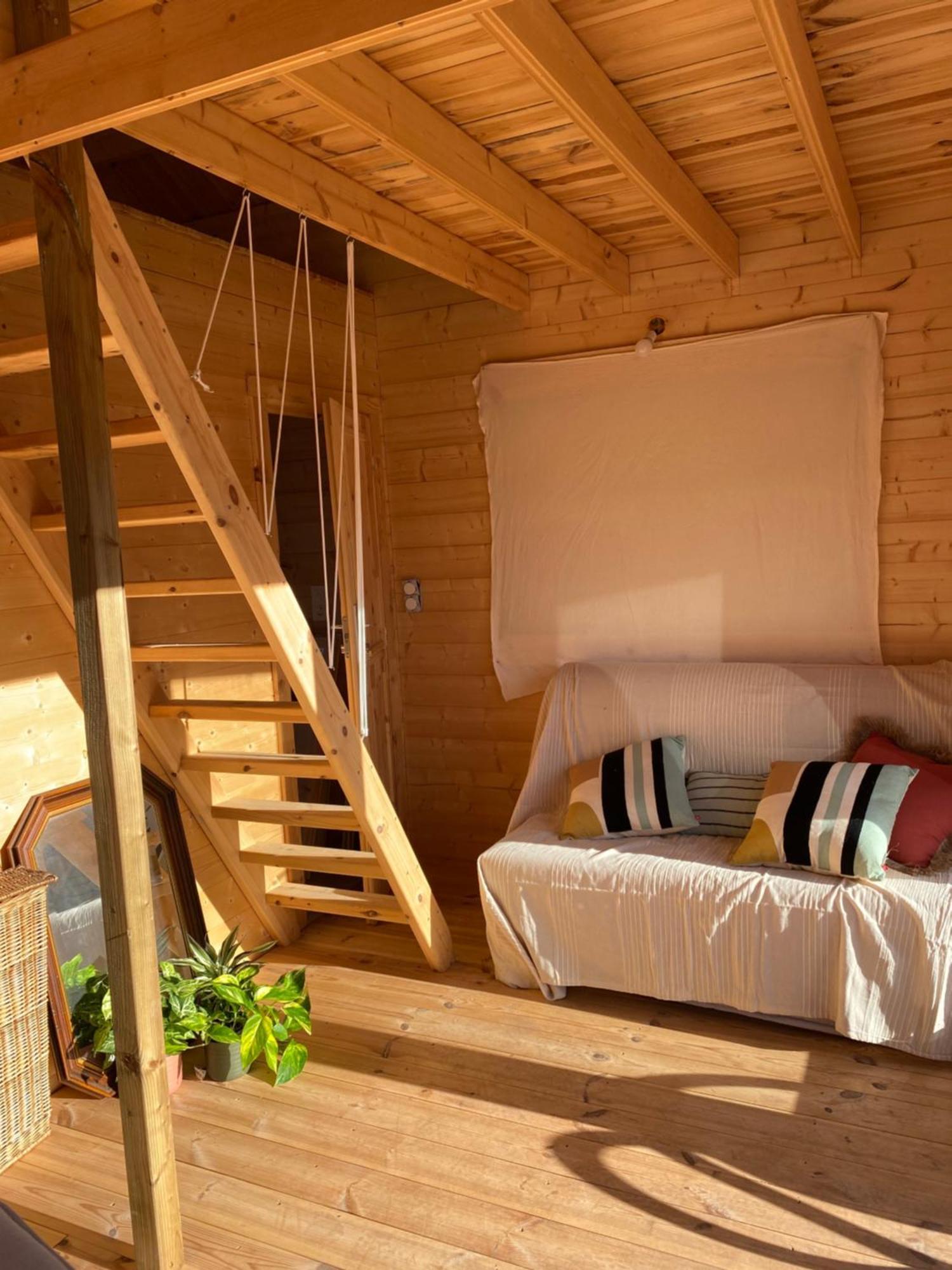 Maison En Bois 1 Chambre 4 Couchages Type Tiny House グランビル エクステリア 写真