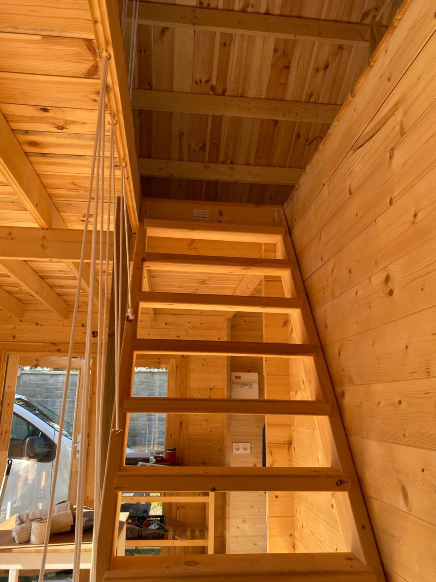 Maison En Bois 1 Chambre 4 Couchages Type Tiny House グランビル エクステリア 写真