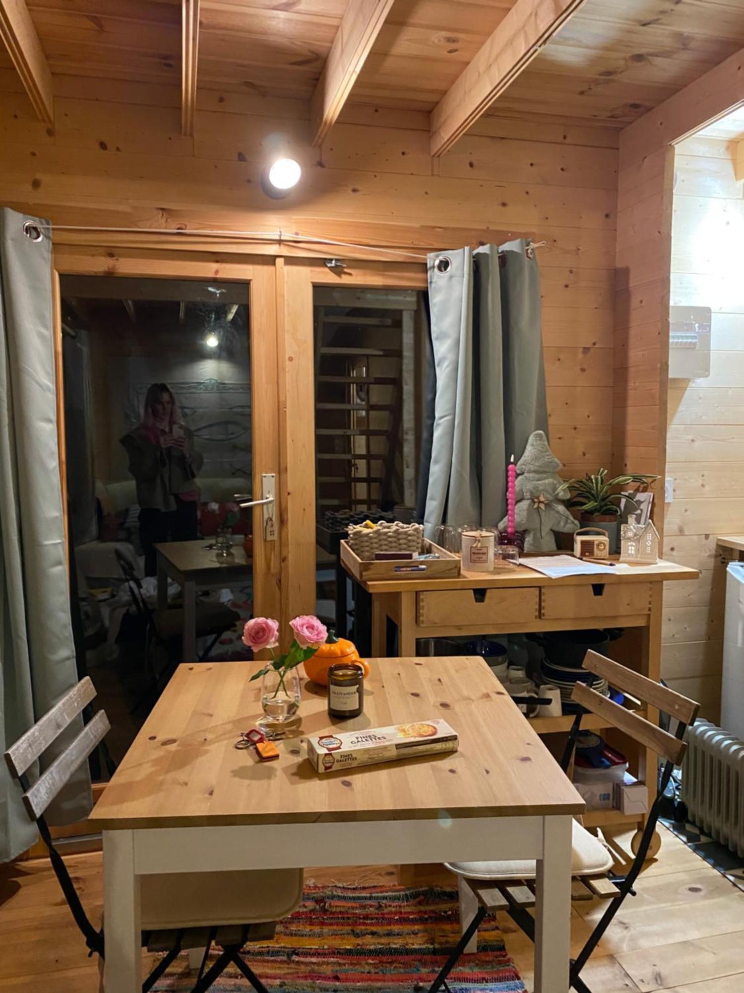 Maison En Bois 1 Chambre 4 Couchages Type Tiny House グランビル エクステリア 写真