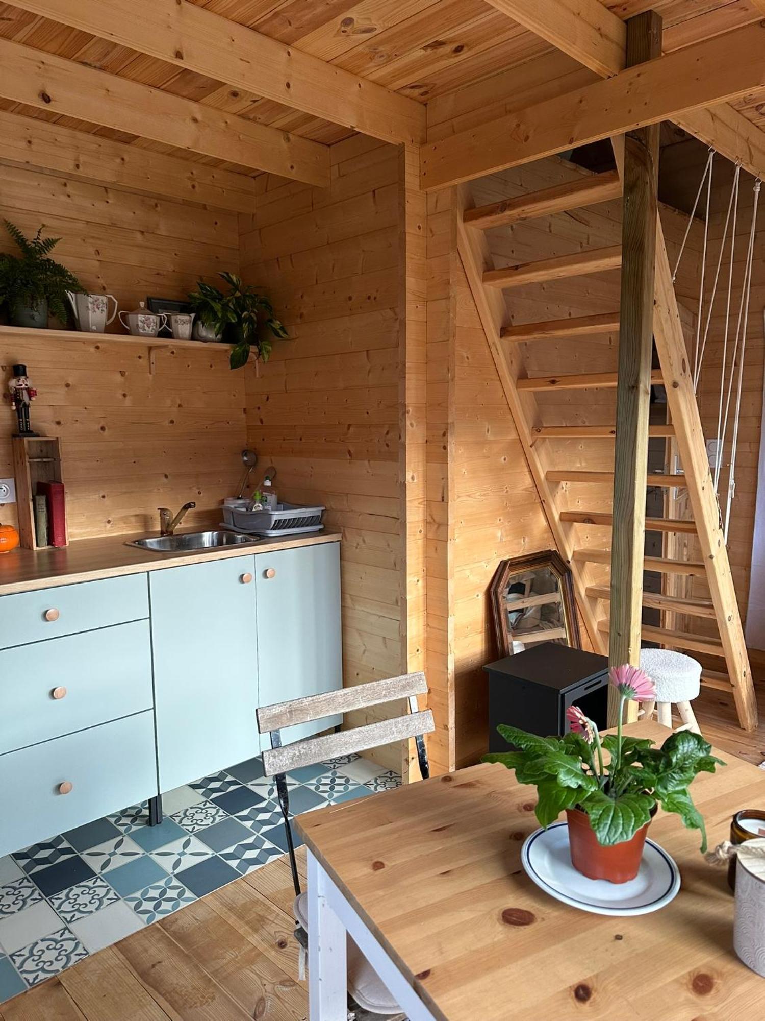 Maison En Bois 1 Chambre 4 Couchages Type Tiny House グランビル エクステリア 写真